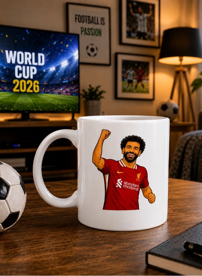 Share the Love Mo Salah, Fifa World Cup 2026, Coffee Mug - Image 2