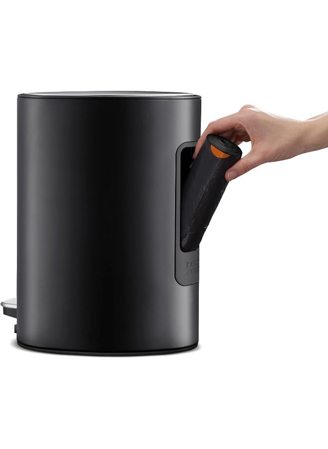 Joseph Joseph Joseph Joseph Pedal Bin, Black, 5L  - Image 2