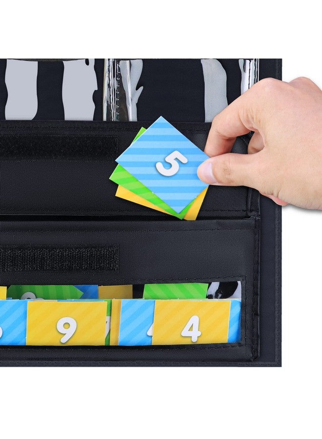 Eamay Counting Caddy & Place Value Pocket Chart For Classroom And Homeschool(Black) - Image 5