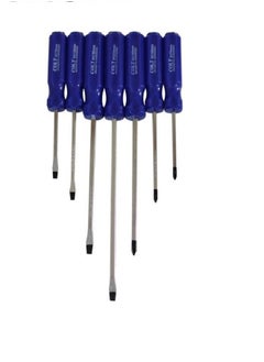 Colt 7 pcs Magnetic Screwdriver Set with Hammer Head 3 Phillips 4 Flat Head Slotted  - Image 1