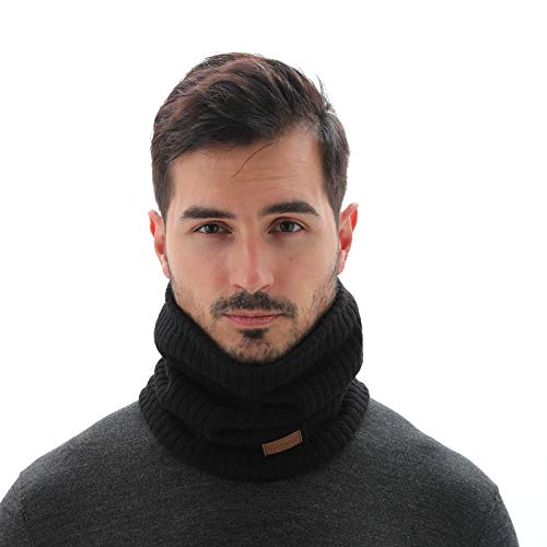 NovForth Winter Neck Warmer Men Ski, Neck Gaiter Face Scarf Women, Fleece Scarf for Men Gaiter Mask, Thick Windproof Scarves - Image 2