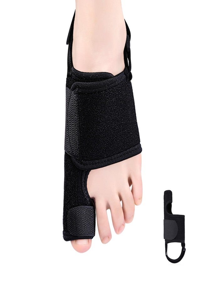 Ristpal Big Toe Splint - Broken Toe/Fracture Fixator & Sprain Support, with Stainless Steel Plates for Stable Immobilization, Breathable Design, Relieves Pain & Promotes Healing(Left) - Image 1