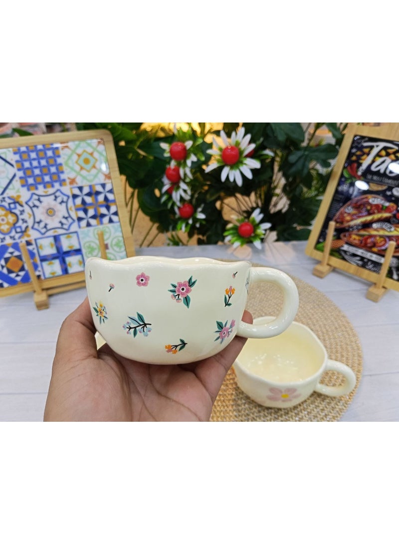 مج بورسلين حراري بيور – تصميم أنيق وعصري، متعدد الألوان، مثالي للمشروبات الساخنة" - Image 2