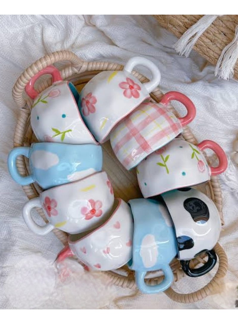 Pure thermal porcelain mug – Elegant multi-color design | Pure thermal porcelain cup mug – coffee cup – multi-colored mug – elegant thermal mugs" - Image 1