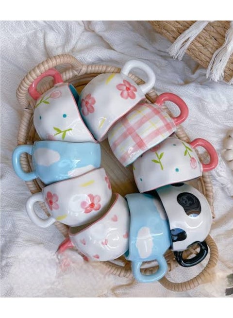 Pure Thermal Porcelain Mug – Elegant and Modern Design, Multicolor, Ideal for Hot Beverages ☕✨