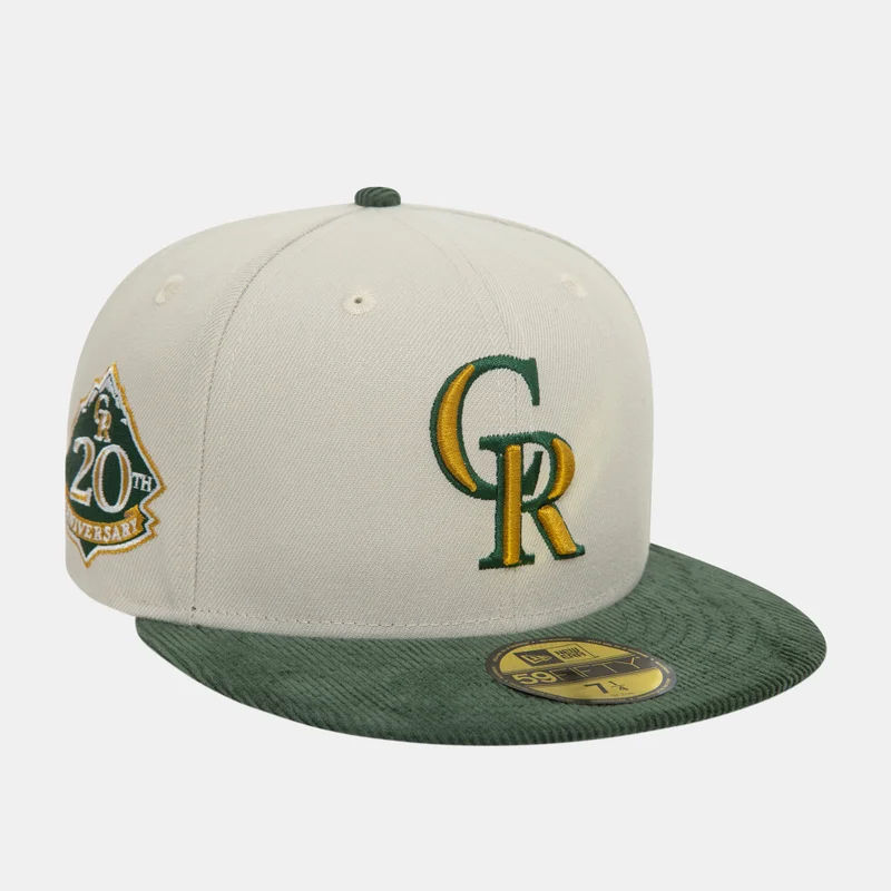 NEW ERA Men's MLB Colorado Rockies Contrast Cord 59FIFTY Cap