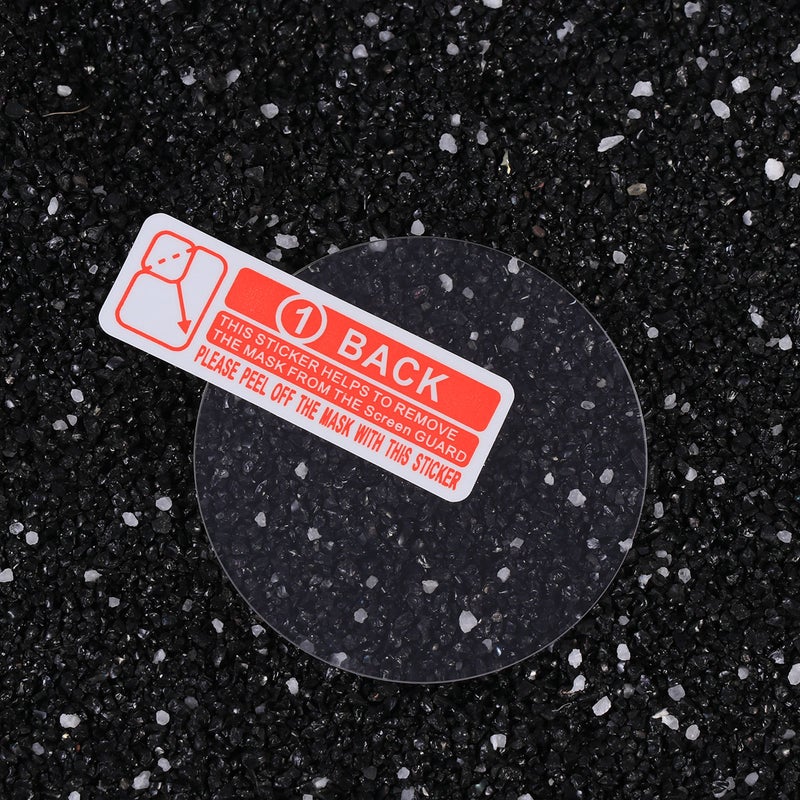 8 pcs Anti-scratch Tempered Glass Screen Protector Explosion-proof Full Coverage 0.26mm 2.5D Bubble-free Screen Protector Film for Watch (46mm) - Image 1