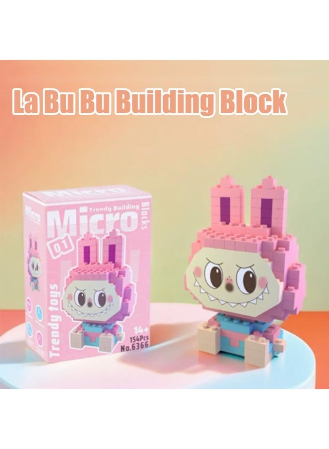 LABUBU Forest Secret Base Series Building Blocks - Ideal Gift for Kids & Adults Design Action Figures Collectible Toys Home Decorations - Image 2