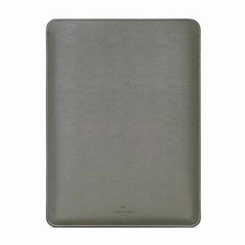 Comfyable Laptop Sleeve 13 Inch Precisely Compatible with MacBook Air M5 2026 & MacBook Pro/Neo A18, Faux Leather Cover Case, Khaki Green - Image 1