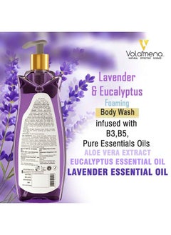 VOLAMENA WITH DEVICE Volamena Body Wash 300 Ml/10 Fl Oz Sulfate & Paraben Free Hypoallergic Nourishing & Hydrating With Essential Oils Pro Vitamin B5 & B3Luxurious Bath For Both Men & Women (Lavender)  - Image 4