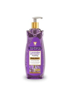 VOLAMENA WITH DEVICE Volamena Body Wash 300 Ml/10 Fl Oz Sulfate & Paraben Free Hypoallergic Nourishing & Hydrating With Essential Oils Pro Vitamin B5 & B3Luxurious Bath For Both Men & Women (Lavender)  - Image 1