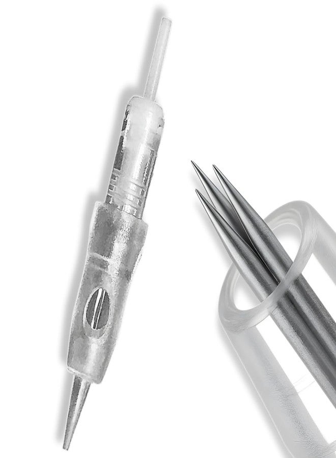 ibrow 3RL Screw Type Cartridges (Pack of 10) - 0.30mm Precision Accessories for Professional Beauty Devices - Compatible with Bella and Sparkle Machines - For Powder Brows, Eyeliner, and Lip Shading - Image 1