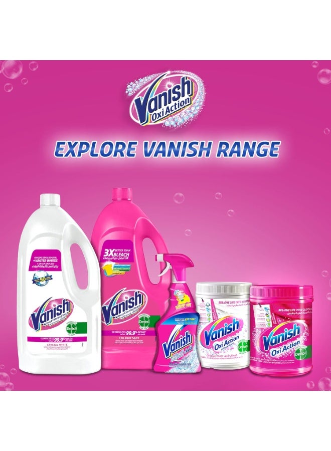 فانش مزيل البقع السائل فانيش، تركيبة كريستال وايت آند كلر، آمن على الملابس البيضاء والملونة، 3 لتر + 500 مل مجاناً، يقتل 99.9% من الجراثيم، معتمد من ديتول - Image 5