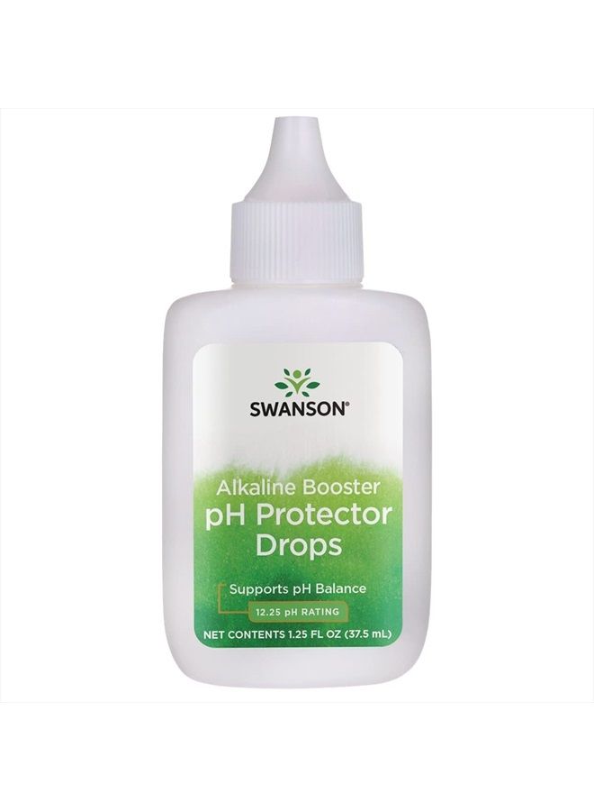 SWANSON Alkaline Booster - pH Protector Drops with 12.25 pH Rating - Make Your Own Alkaline Water - Add to Distilled Water to Help Maintain pH Balance (1.25 Fl Oz) - Image 1