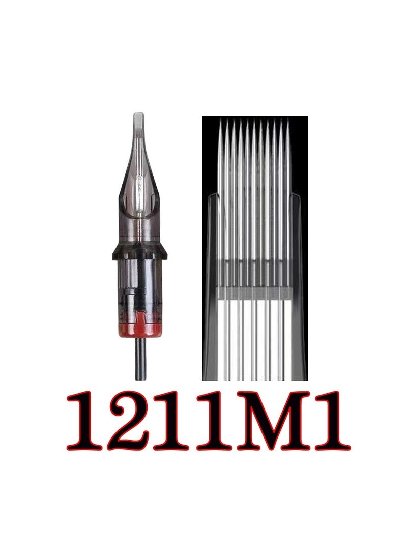 10-Pieces Disposable Tattoo Needles,Sterilized Safety Magnums Needle,Most Common Paint Perfectly Tattoo Needles,Size 1211M1 - Image 4