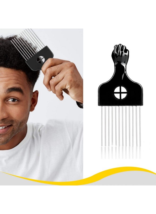 Selalu Selalu Curl Sponge Set with Glove, Metal Brush Pick and Twist Comb for Men and Women  - Image 5