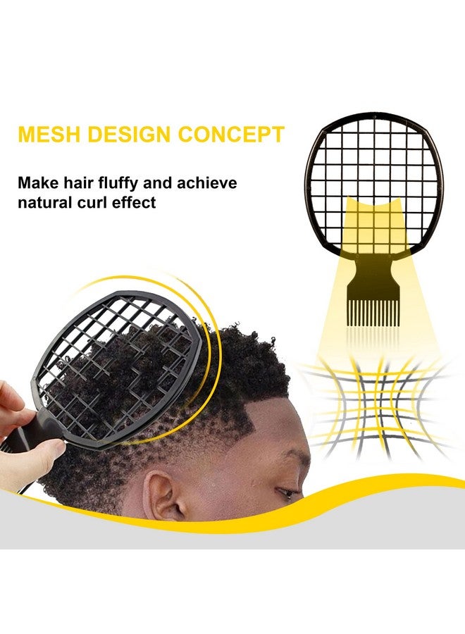 Selalu Selalu Curl Sponge Set with Glove, Metal Brush Pick and Twist Comb for Men and Women  - Image 2