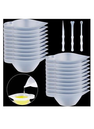 23-Piece Silicone Mold Cup Dispenser Kit for Epoxy Resin Crafts - Includes Mini Measuring Cups, Rubber Spoon, Glue Stick, Scraper, and Color Modulation Tools - pzsku/Z90BD134E7D9C62D55F9EZ/45/_/1702903900/a4cab450-59d3-4814-89aa-3c4943b4fc4f