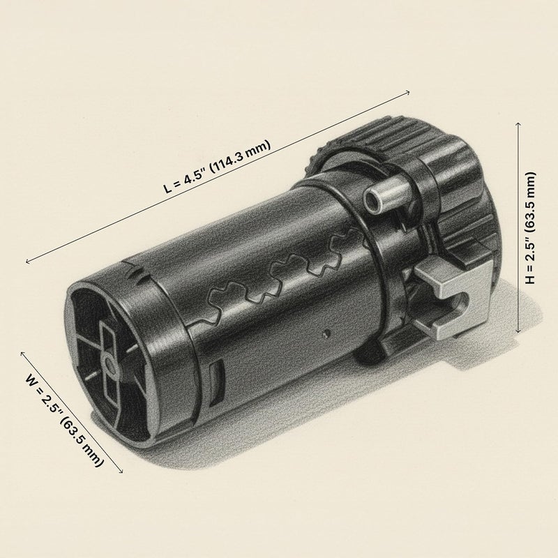 HornBlasters Blasters V2 Stealth Black Electric Horn - Image 3