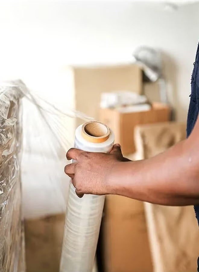 Roll Clear Stretch Film Strong Moisture Proof 300 mm for Packing Moving
