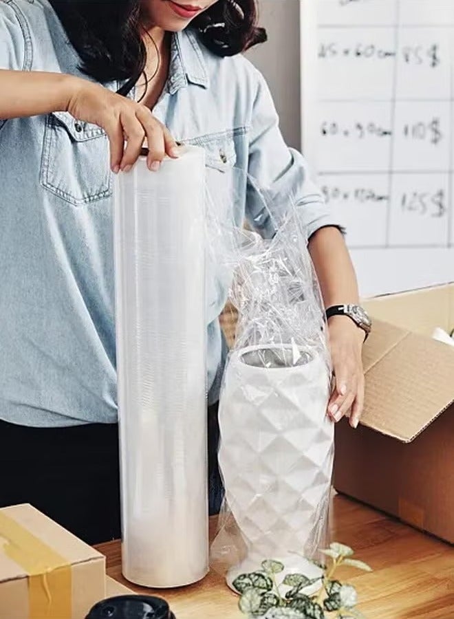 Roll Clear Stretch Film Strong Moisture Proof 300 mm for Packing Moving