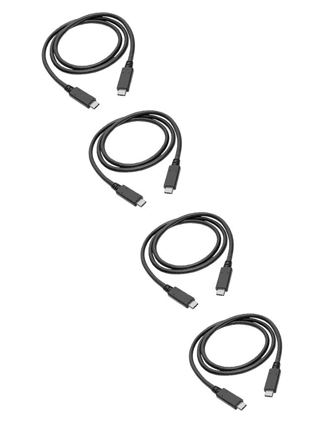 Taimi Set of 4 USB Type-C to Type-C Speed ​​Charging Cables 1.8m for iPhone 16/15, iPad, MacBook, Samsung - Image 1