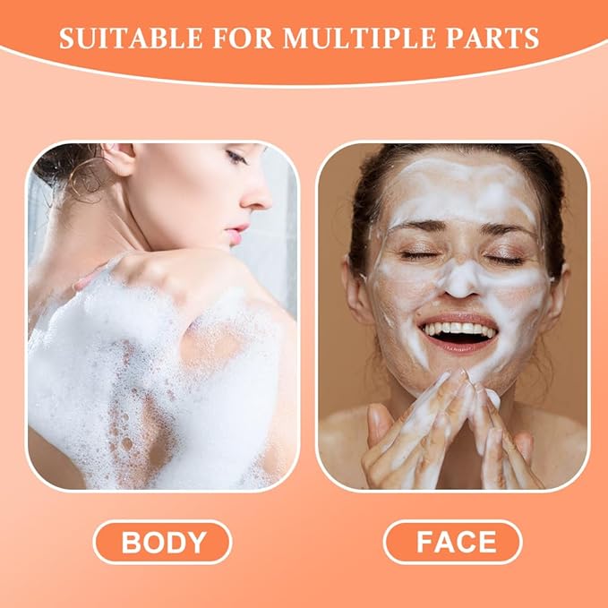 LOPHE Pure Kojic Acid Skin Brightening Soap3100g Soap Bar for Deep Facial Body Skin Cleaning with A Foaming Net Face and Body Bar for Skin Moisturizing Improve Uneven Skin Tone Gently Healing Acnes - Image 5