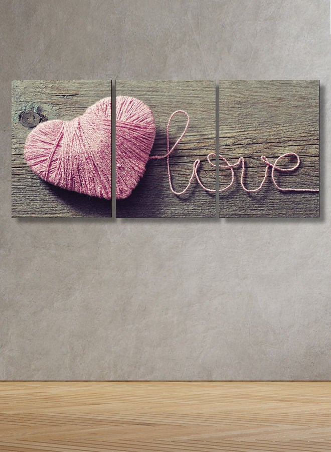 Marktna Decorative Wall Art Painting with a Modern Design 3 Pieces Size 120x60cm - Image 1