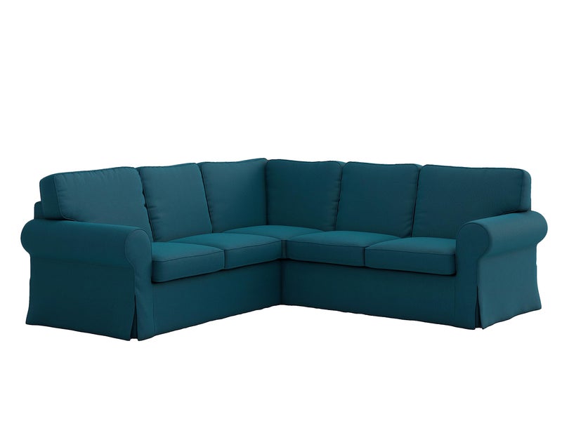 FMCTL FMCTL Ektorp 2 2 Sectional Cover Replacement for IKEA Ektorp Sectional Sofa CoverEktorp 2x2 Sectional SlipcoverEktorp Couch Cover OnlyDark Ocean 