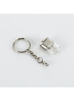 Applicable Private Mode Zinc Alloy Card Reader TF Card Reader Support Apple 15 Type-C Card Reader-Color:Silver With Chain (single Bag Packaging)