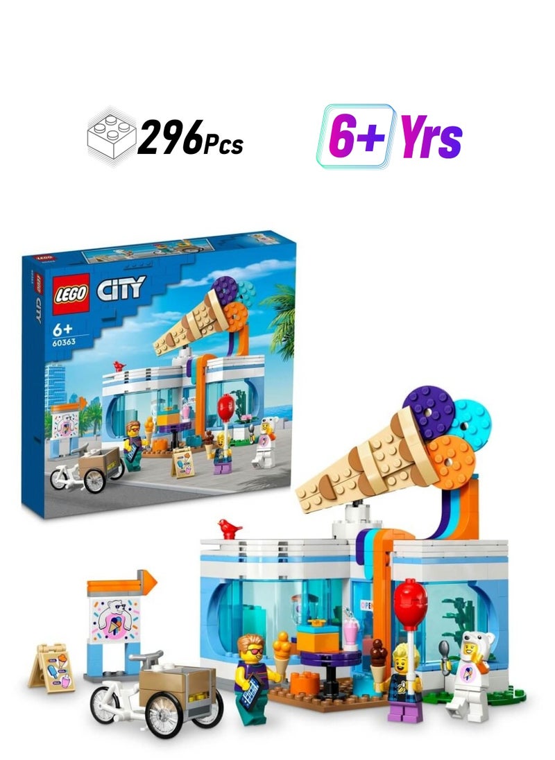 LEGO LEGO City Ice-Cream Shop 60363 Building Set  - Image 1