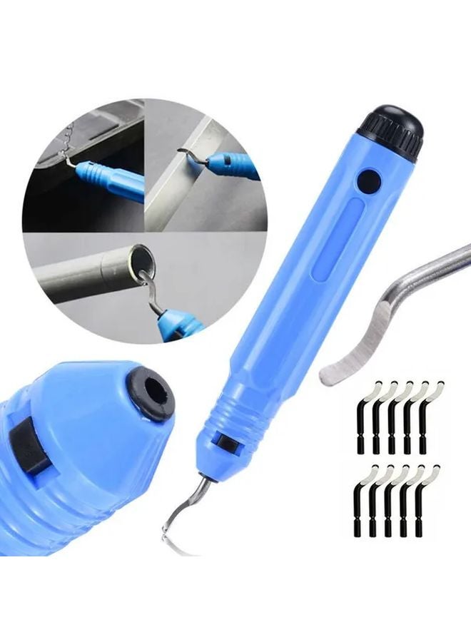 11pcs Set Hand Deburring Tool Metal Repair Trimmer Chamfering Scraper High Quality Steel - Image 2