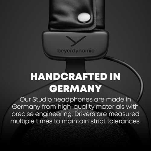 Beyer Dynamic beyerdynamic DT 770 Pro 250 ohm Professional Studio Headphones (Limited Black Edition) - Image 5