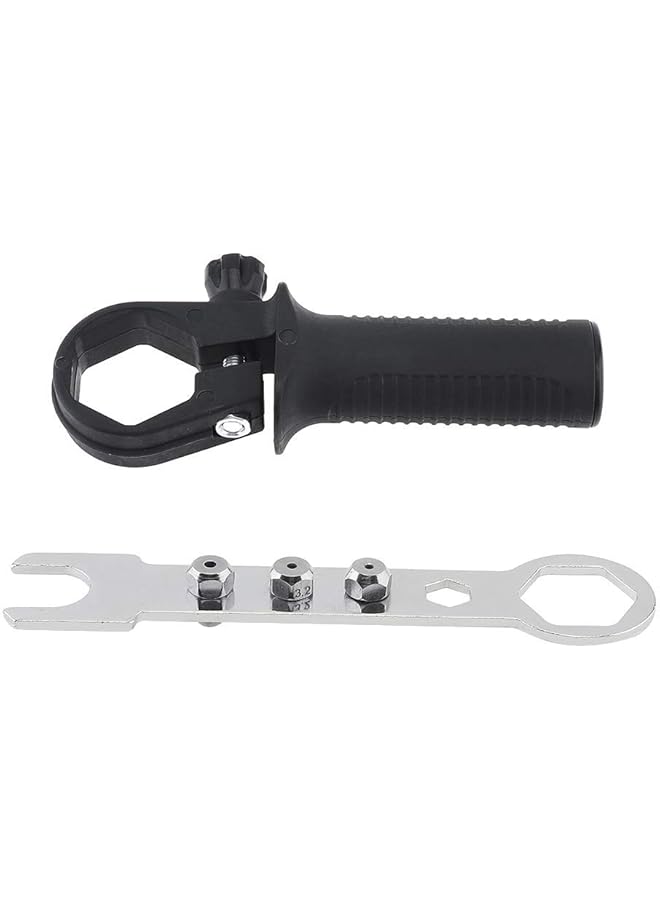 Excefore Electric Riveting Gun Adapter, Black Alloy Steel Rivet Adapter With Multiple Rivet Head Sizes (2.4/3.2/4.0/4.8Mm) And Handle Wrench, Compatible With Electric Drills For Efficient Riveting - Image 5