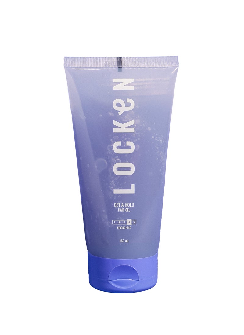 HAIR GEL – Strong Hold Styling Gel for Curls & Sleek Looks – Flake-Free (150ml)