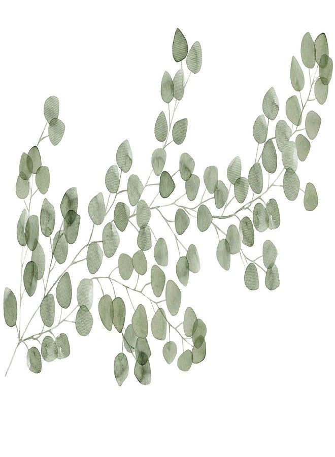 WallPops DWPK3373 Eucalyptus Wall Art Kit, Green - Image 1