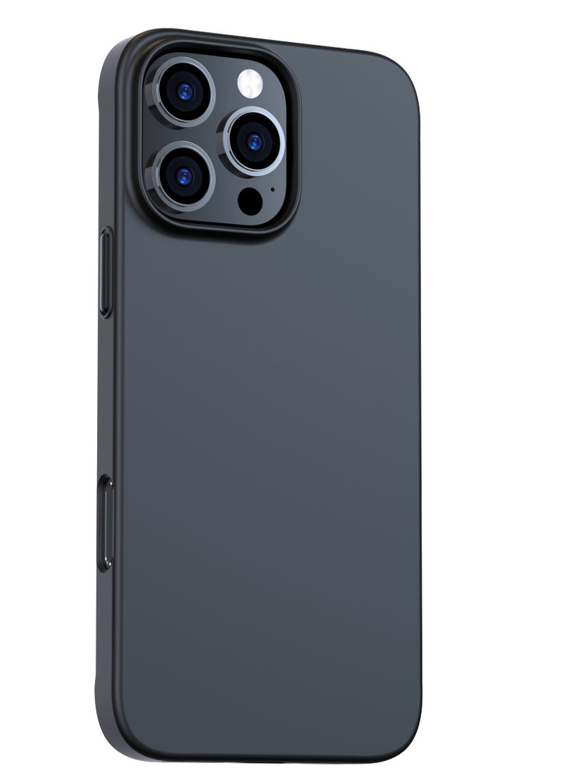 TORRAS Magnetic Slim Fit for iPhone 16 Pro Case 6.3 inch, Ultra-Thin 16 Pro Case Compatible with MagSafe, Lightweight Matte Anti-Scratch Hard PC Cover Phone Case for iPhone 16 Pro OriginFit, Black Black - Image 3