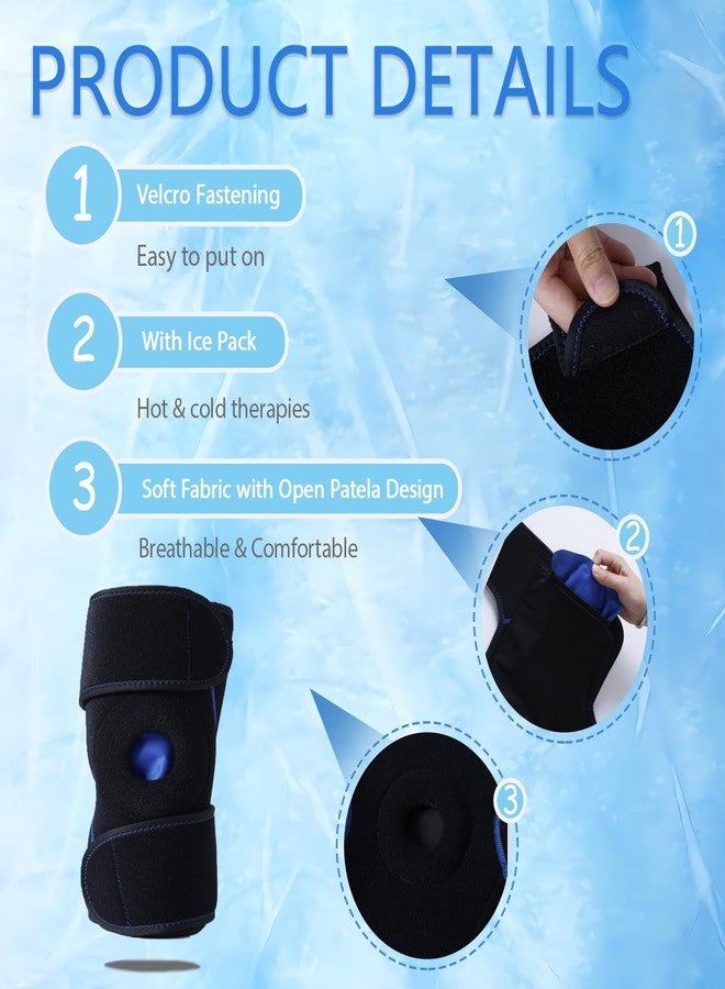 King Mills Plus Size Bicep Brace with Ice Pack, Ideally Used as Tricep Tendonitis Brace with Hot & Cold Therapy for Women and Men, Relieving Pains and Discomfort of Your Upper Arm. - Image 4