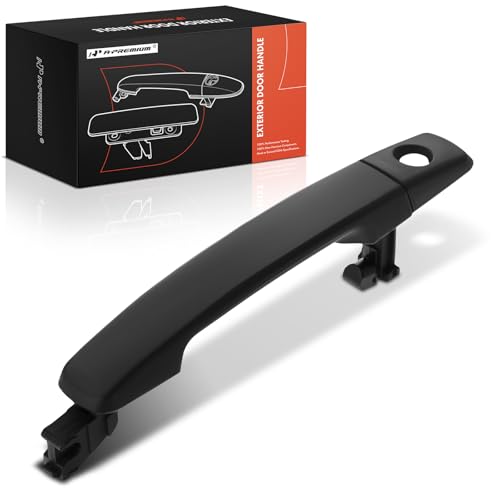 A-Premium APremium Front Driver Side Exterior Door Handle wKeyhole Compatible with Nissan Frontier 20052020 Pathfinder Maxima NV1500 NV2500 NV3500 Quest Xterra Suzuki Equator Without Navigation System - Image 1