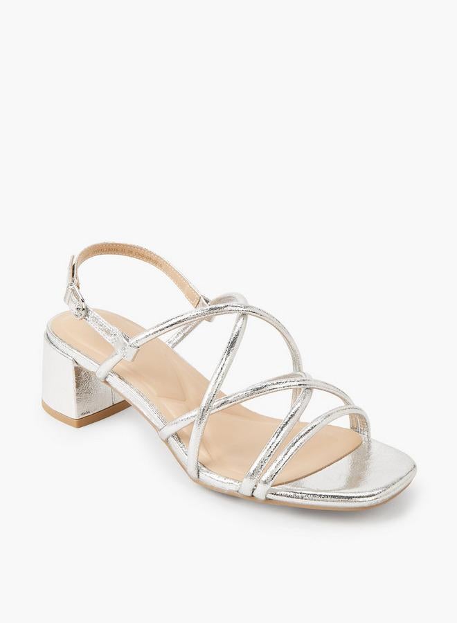 Celeste Women Strappy Block Heel Sandals - Image 2