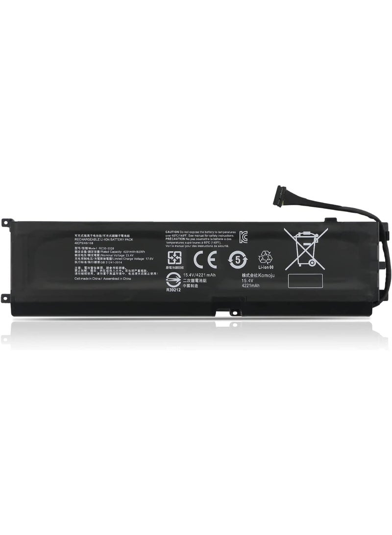 Terabyte Laptop Battery Compatible for 65Wh RC30-0328 Battery for Razer Blade 15 Base Edition 2020 2021 RTX 2060 3060 i7-10750H RZ09-0328 RZ09-0351 RZ09-03287E22-R341 RZ09-03287W22-R3W1 - Image 1