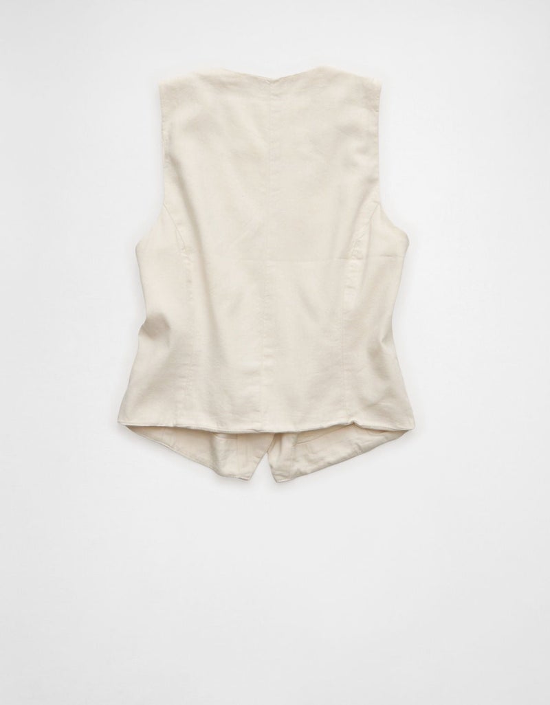 American Eagle AE Woven Vest - Image 5