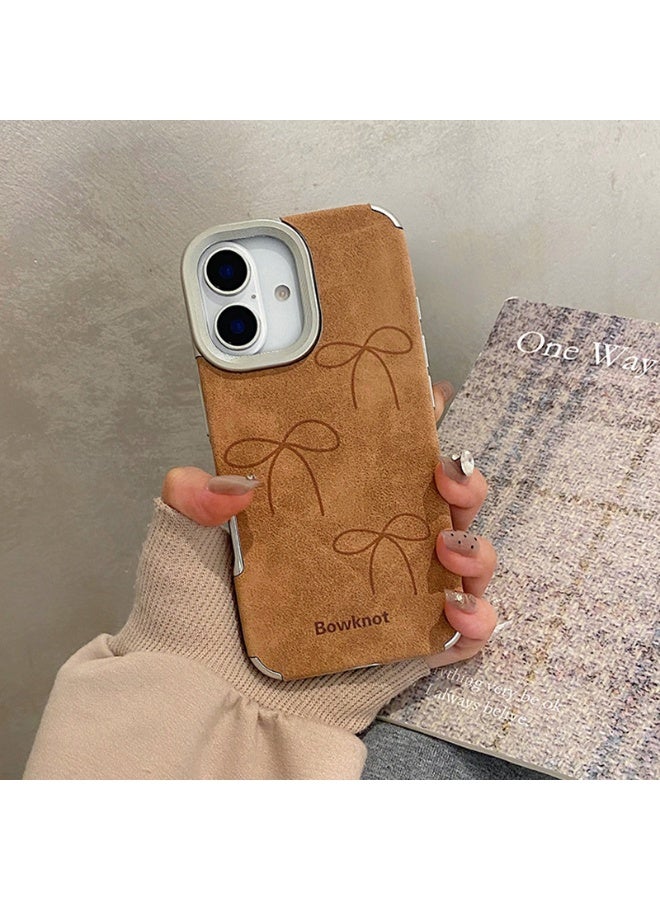 NIBEMINENT Protective TPU Case Cover For iPhone 15 Plus, Three Bows