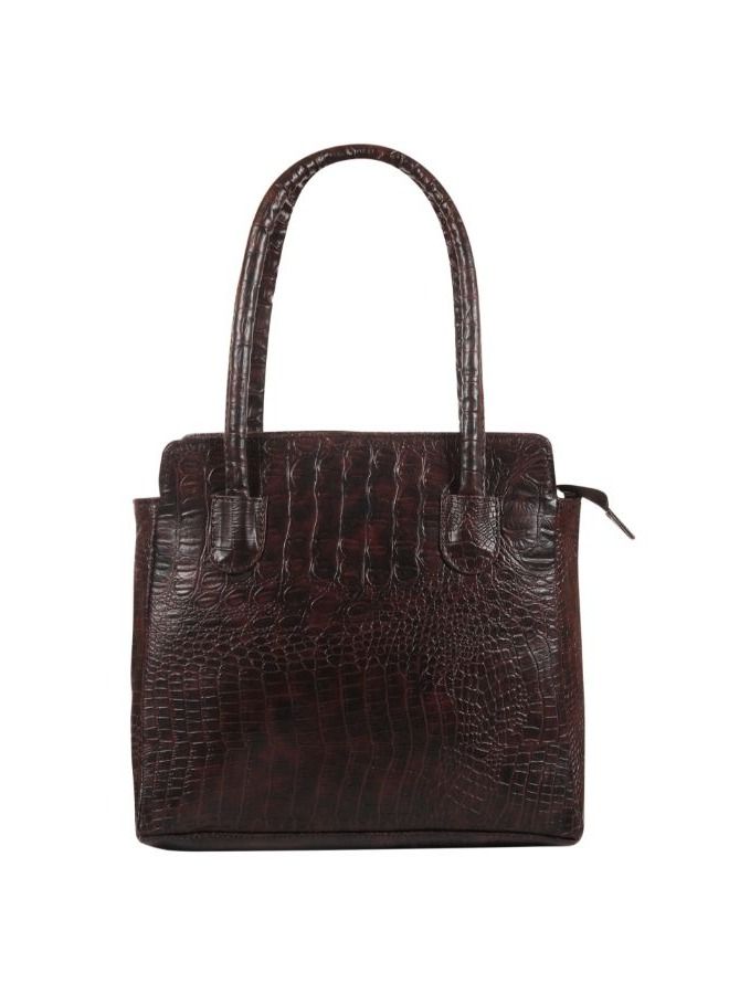 MOUNTHOOD Anat Ladies Hand/Shoulder Bag-Brown - Image 3