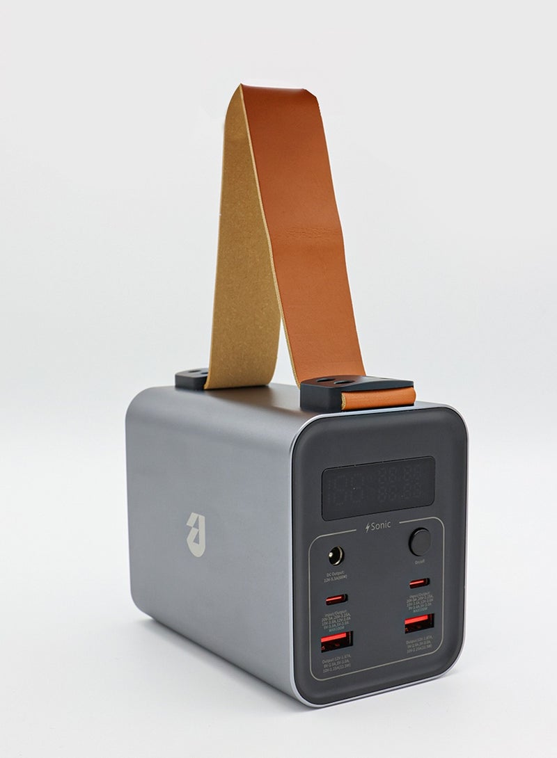 Sonic jeem Power Bank Power Station 100W 60000mAh Fast Charging 5 Ports (SJ504A) - Image 1