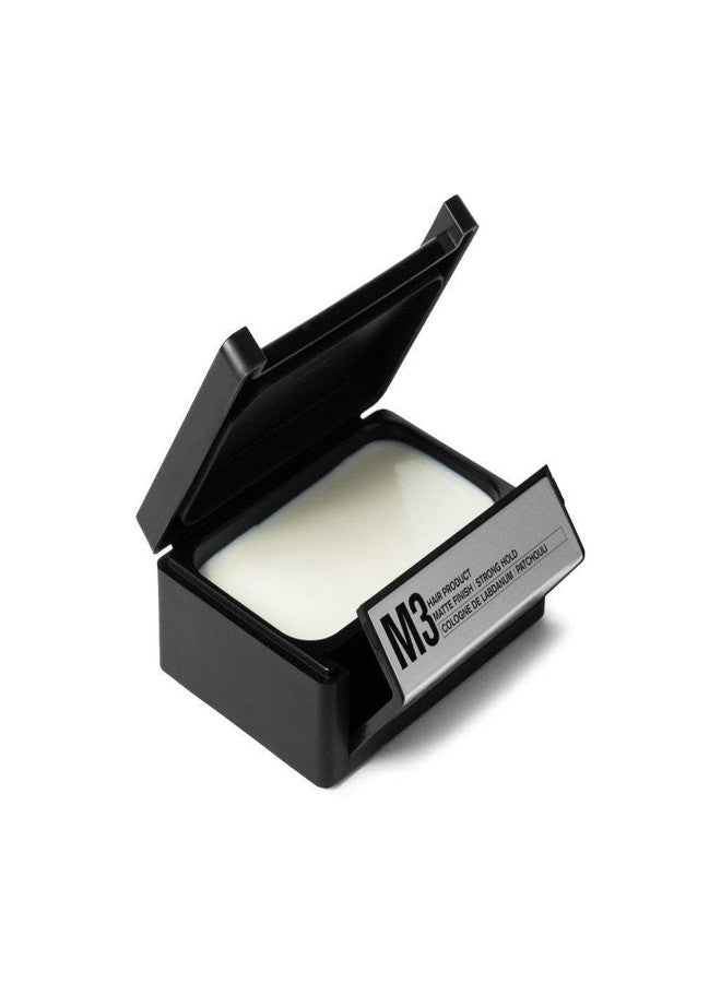 PATRICKS | M3 Matte Pomade | Strong Hold Styling Product for Men | Thickening Paste | For Coarse to Thick Hair Control | Water Resistant | Travel Size | 75g - Image 1