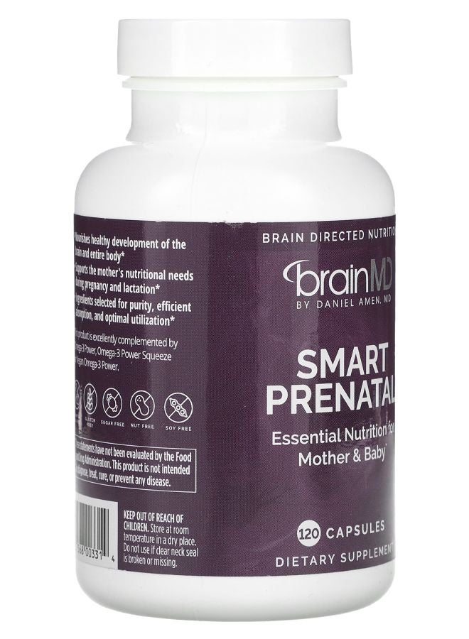 BRAINMD Smart Prenatal 120 Capsules - Image 2