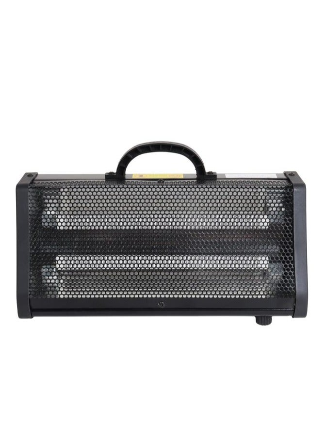 برووف دفاية كهربائية بروف بقدره 1000 واط لون اسود - Image 2