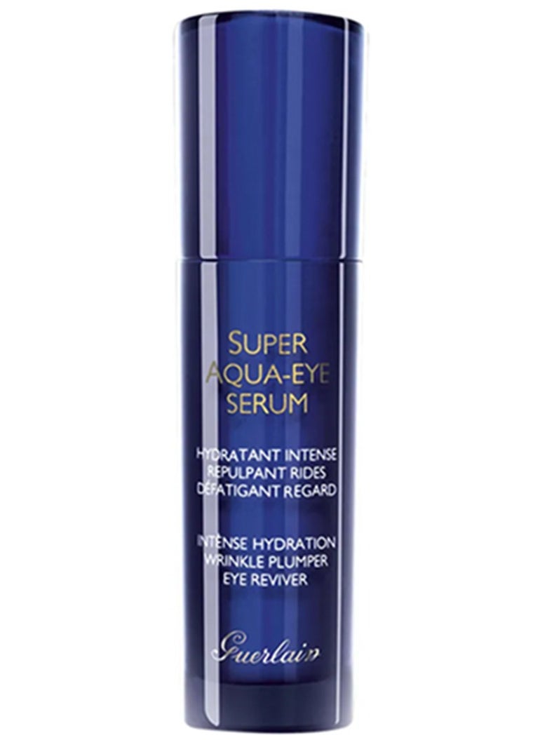Guerlain SUPER AQUA EYE 15 ML - INTENSE HYDRATION WRINKLE PLUMPER EYE REVIVER - 30 hours of intense hydration. Wrinkler defence Review 