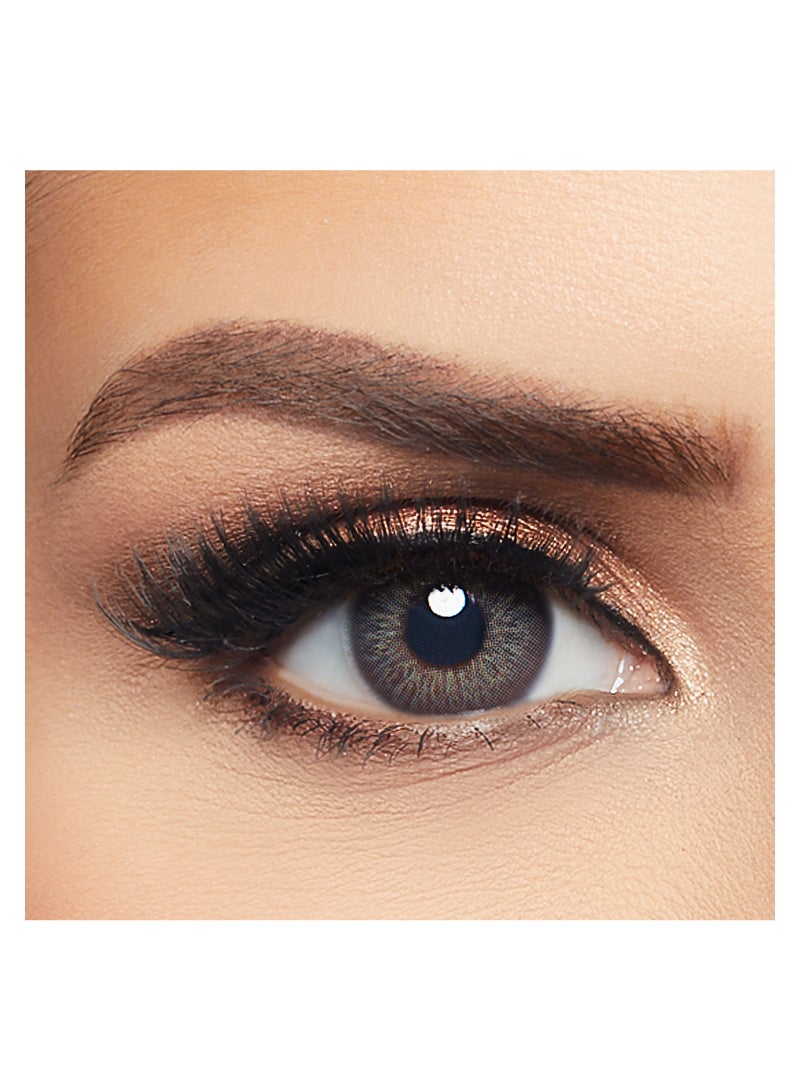 ليالا كريسنت جراي - عدسات ملونة - استخدام 3 أشهر - Image 1